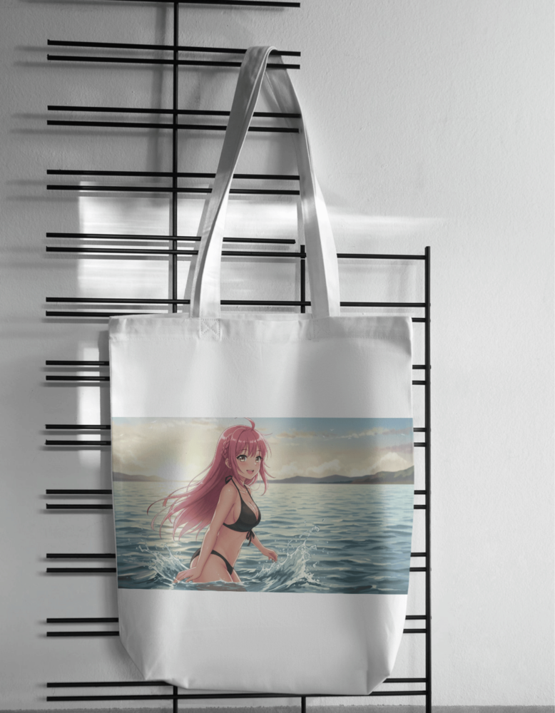 Lirix AI singer collection bag small - anime digital art futuristic music merchandise